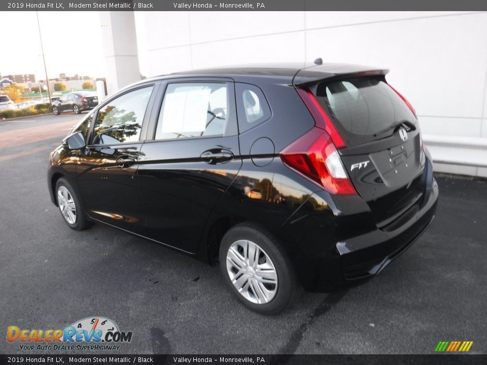 2019 Honda Fit LX Modern Steel Metallic / Black Photo #8