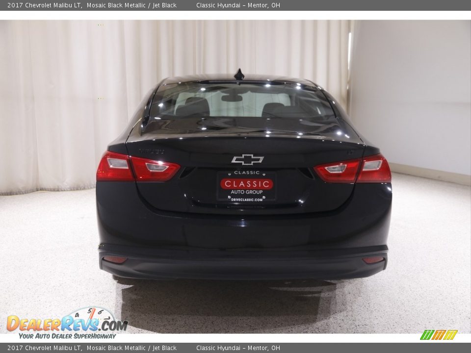 2017 Chevrolet Malibu LT Mosaic Black Metallic / Jet Black Photo #17