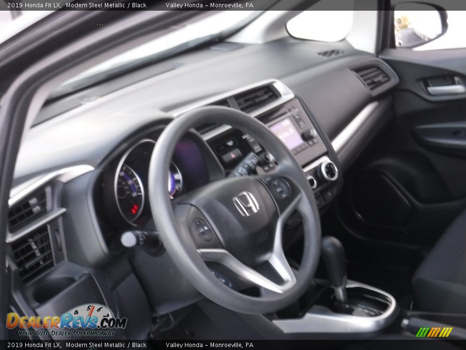 2019 Honda Fit LX Modern Steel Metallic / Black Photo #9