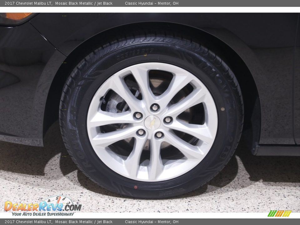2017 Chevrolet Malibu LT Mosaic Black Metallic / Jet Black Photo #19