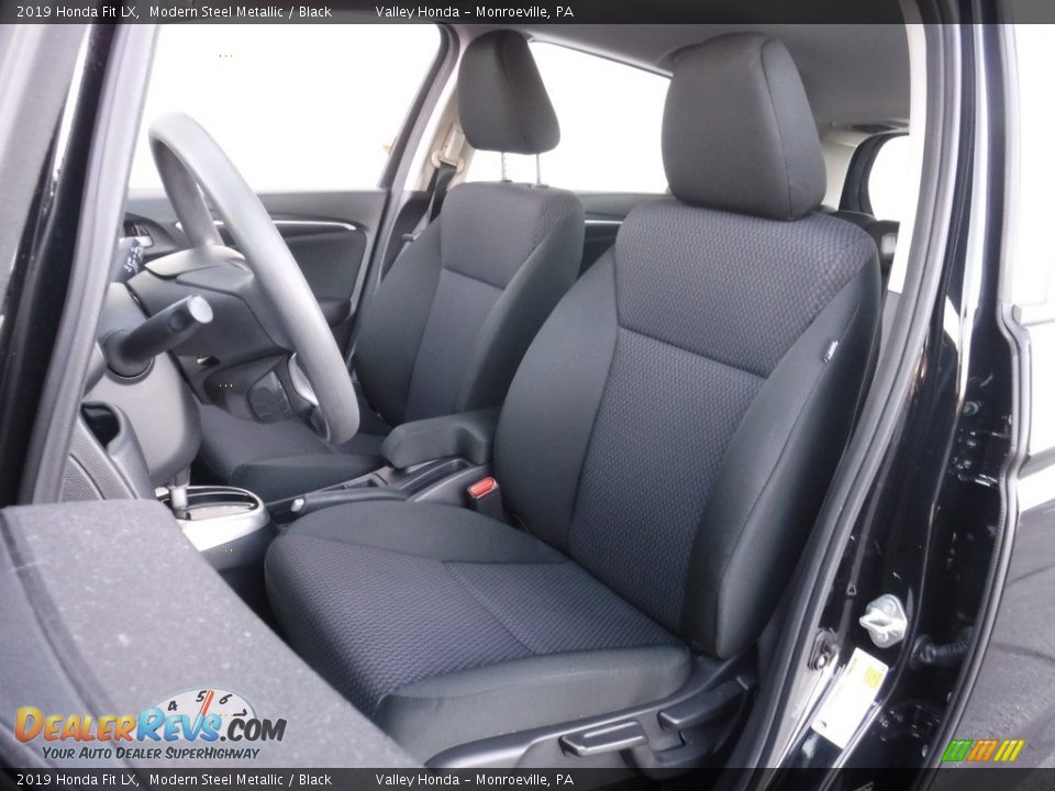 2019 Honda Fit LX Modern Steel Metallic / Black Photo #14