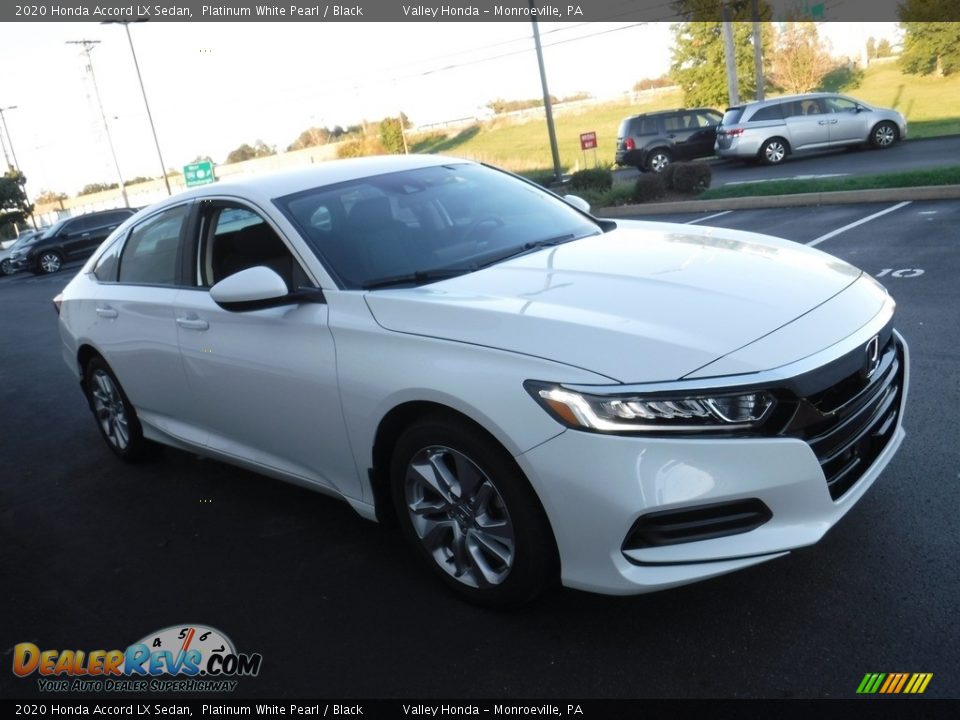 2020 Honda Accord LX Sedan Platinum White Pearl / Black Photo #5