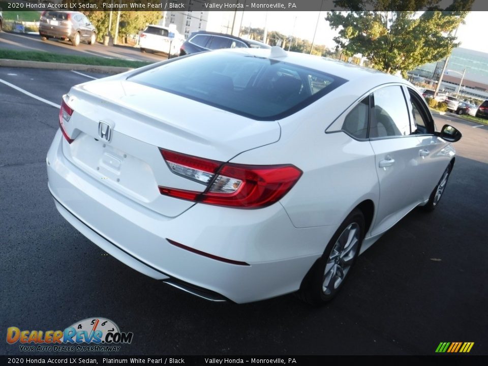 2020 Honda Accord LX Sedan Platinum White Pearl / Black Photo #6