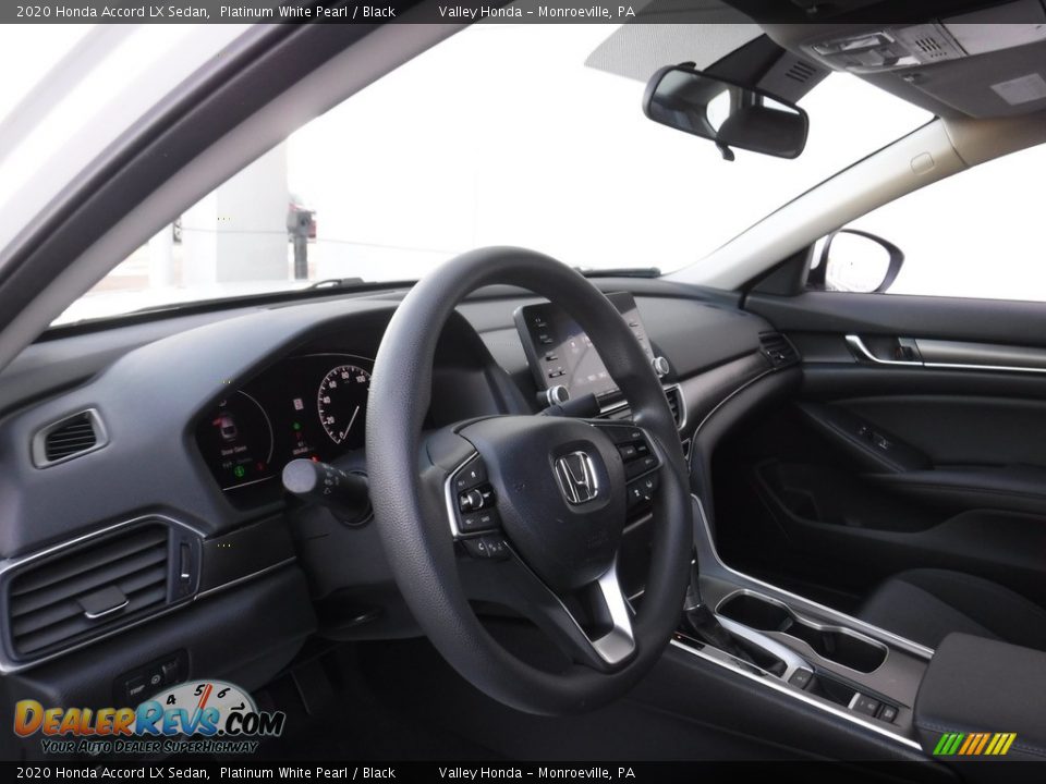 2020 Honda Accord LX Sedan Platinum White Pearl / Black Photo #10