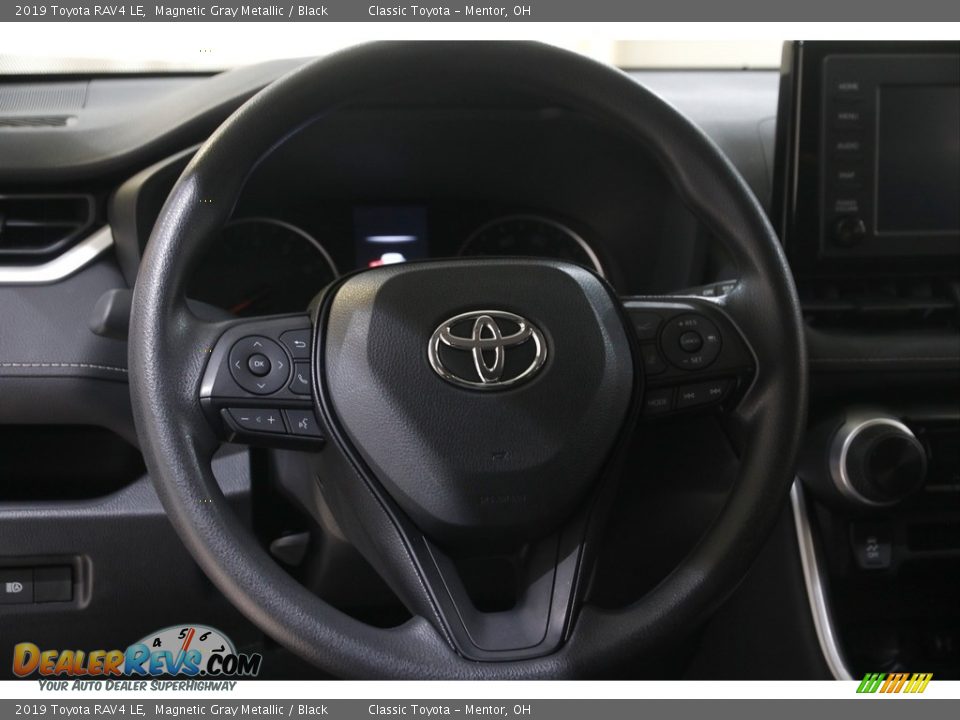2019 Toyota RAV4 LE Magnetic Gray Metallic / Black Photo #7