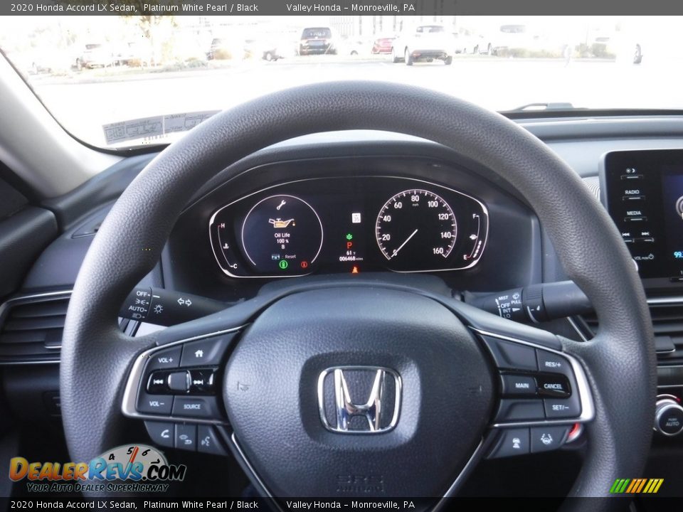 2020 Honda Accord LX Sedan Platinum White Pearl / Black Photo #20