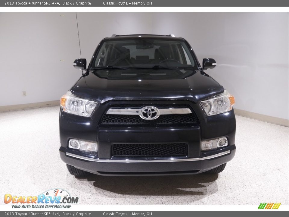 2013 Toyota 4Runner SR5 4x4 Black / Graphite Photo #2