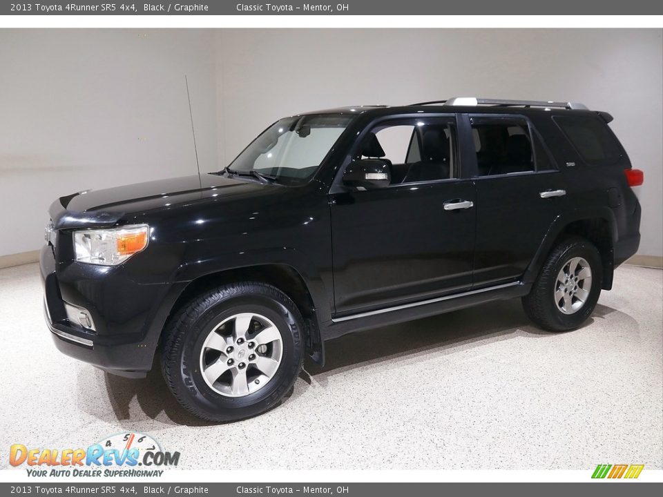 2013 Toyota 4Runner SR5 4x4 Black / Graphite Photo #3