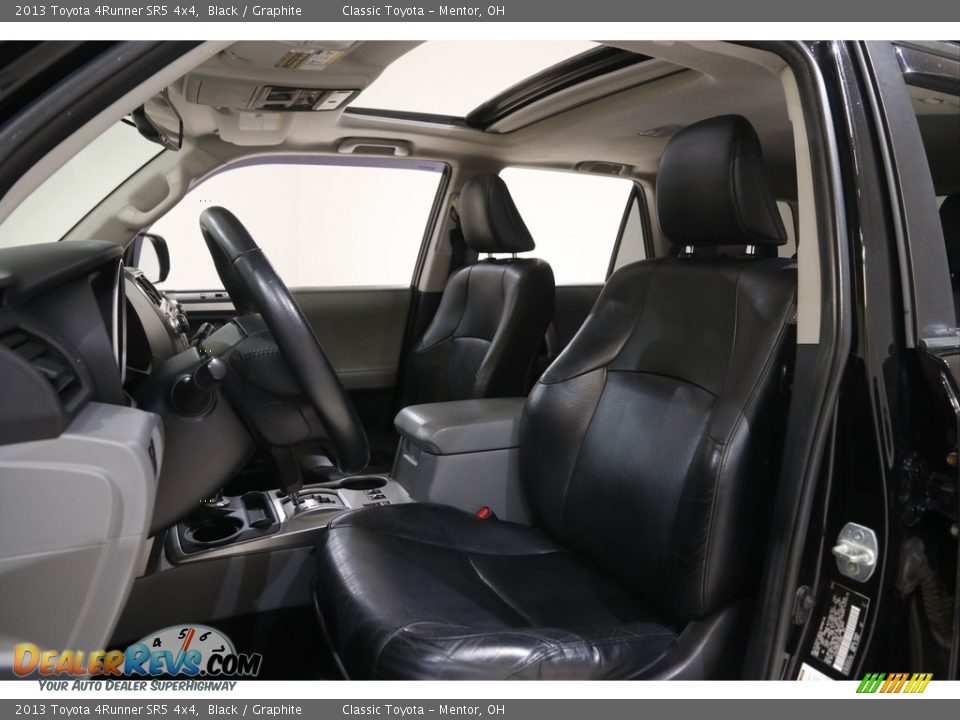 2013 Toyota 4Runner SR5 4x4 Black / Graphite Photo #5