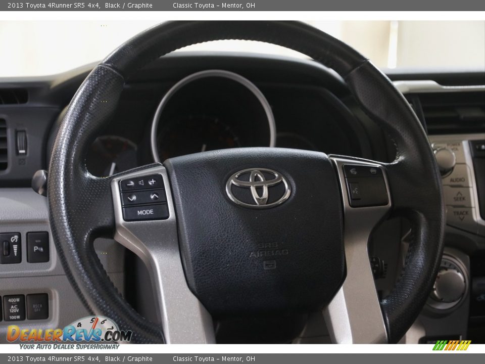 2013 Toyota 4Runner SR5 4x4 Black / Graphite Photo #7