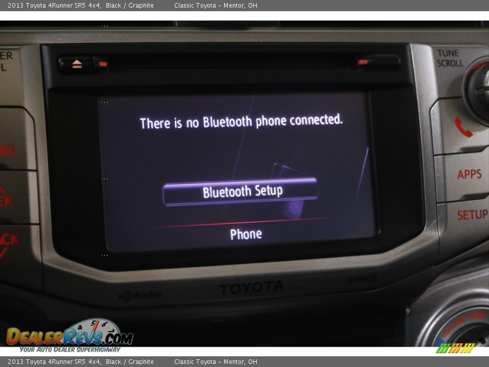 2013 Toyota 4Runner SR5 4x4 Black / Graphite Photo #12