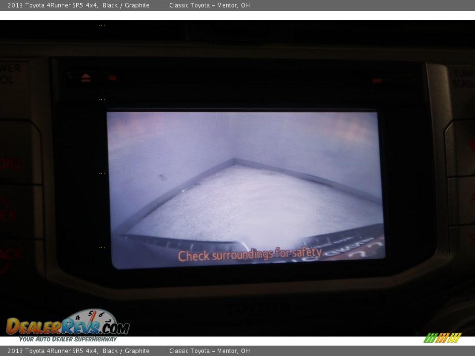 2013 Toyota 4Runner SR5 4x4 Black / Graphite Photo #14