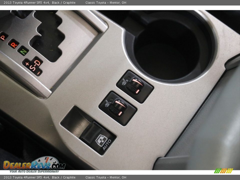 2013 Toyota 4Runner SR5 4x4 Black / Graphite Photo #16