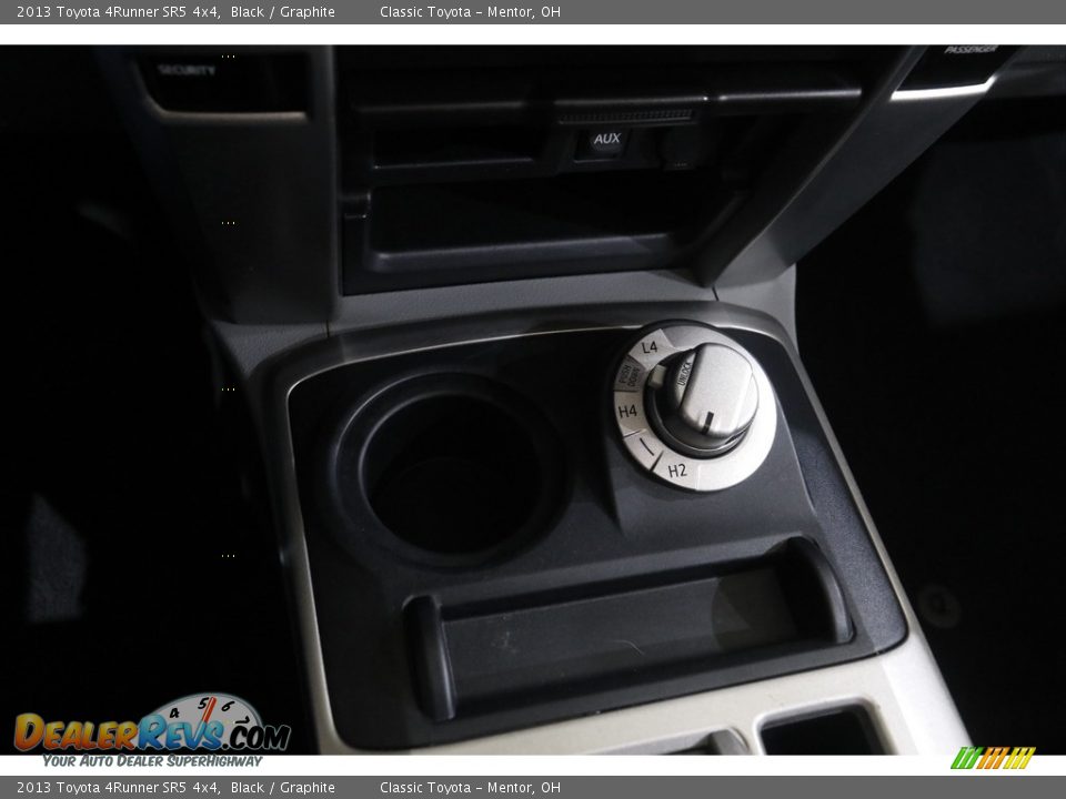 2013 Toyota 4Runner SR5 4x4 Black / Graphite Photo #17