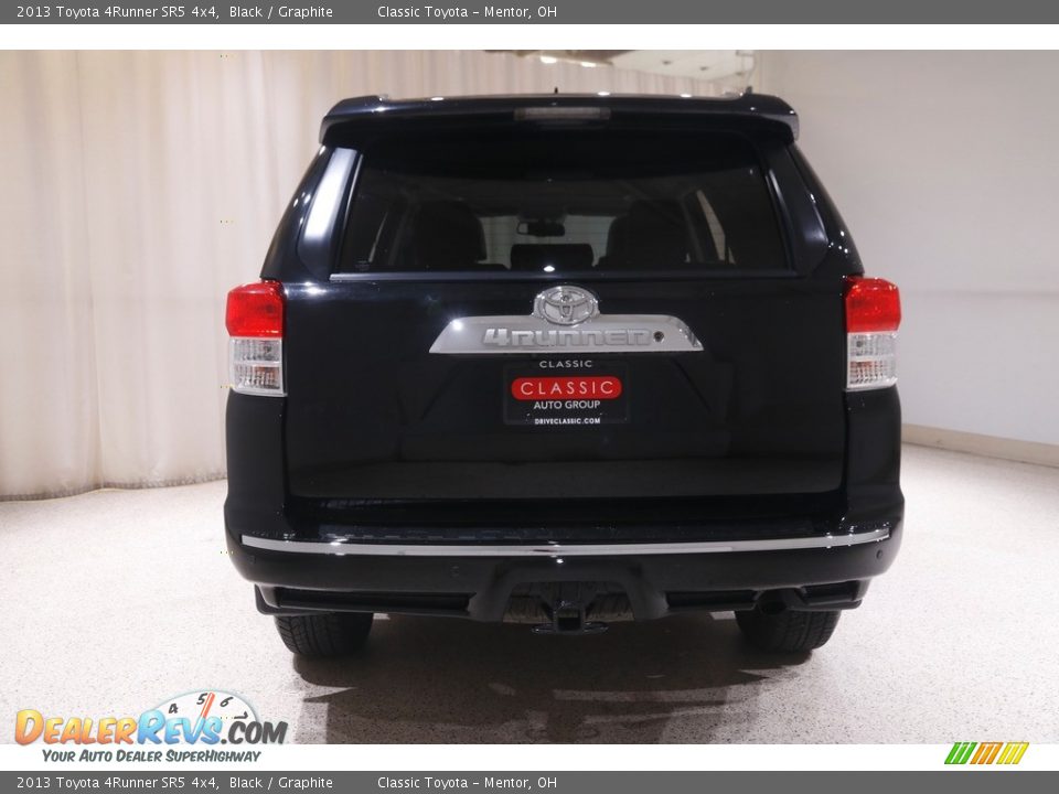 2013 Toyota 4Runner SR5 4x4 Black / Graphite Photo #21