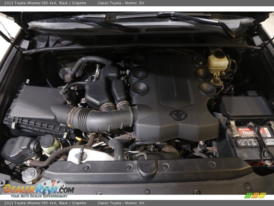 2013 Toyota 4Runner SR5 4x4 Black / Graphite Photo #22