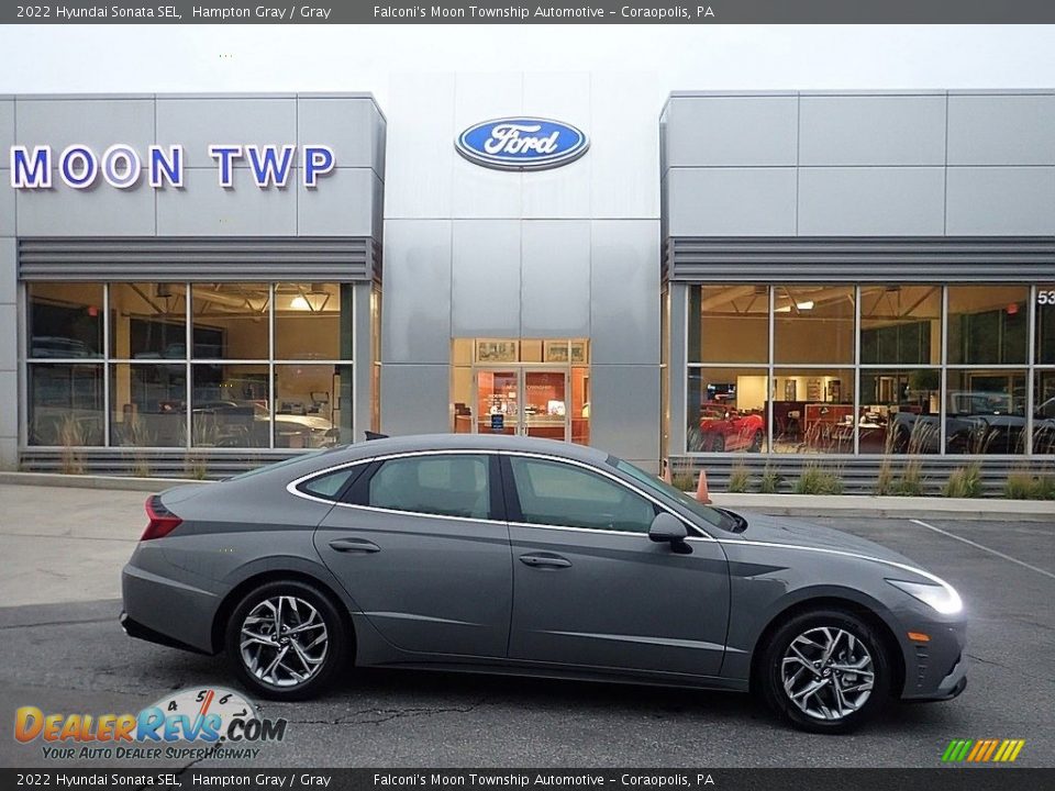 2022 Hyundai Sonata SEL Hampton Gray / Gray Photo #1