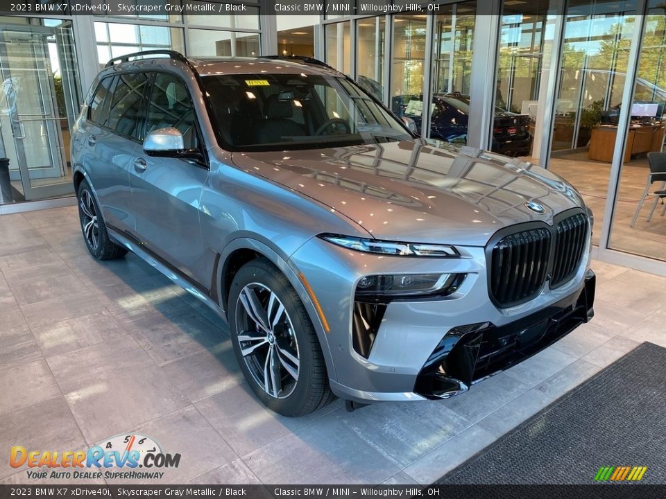 2023 BMW X7 xDrive40i Skyscraper Gray Metallic / Black Photo #1