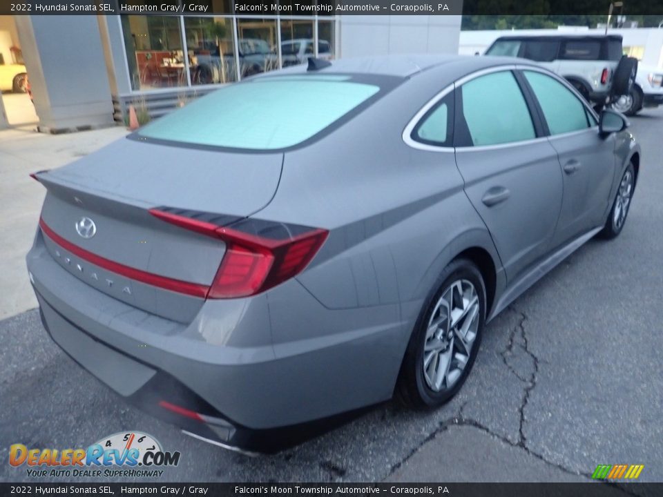 2022 Hyundai Sonata SEL Hampton Gray / Gray Photo #2