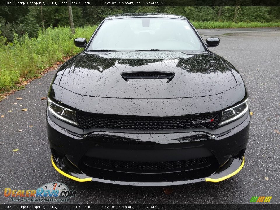 2022 Dodge Charger R/T Plus Pitch Black / Black Photo #3