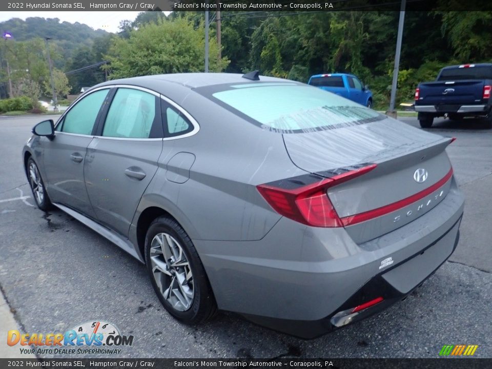 2022 Hyundai Sonata SEL Hampton Gray / Gray Photo #4