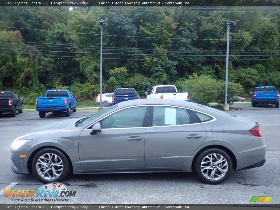 2022 Hyundai Sonata SEL Hampton Gray / Gray Photo #5