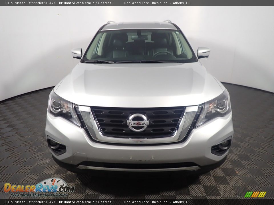 2019 Nissan Pathfinder SL 4x4 Brilliant Silver Metallic / Charcoal Photo #6