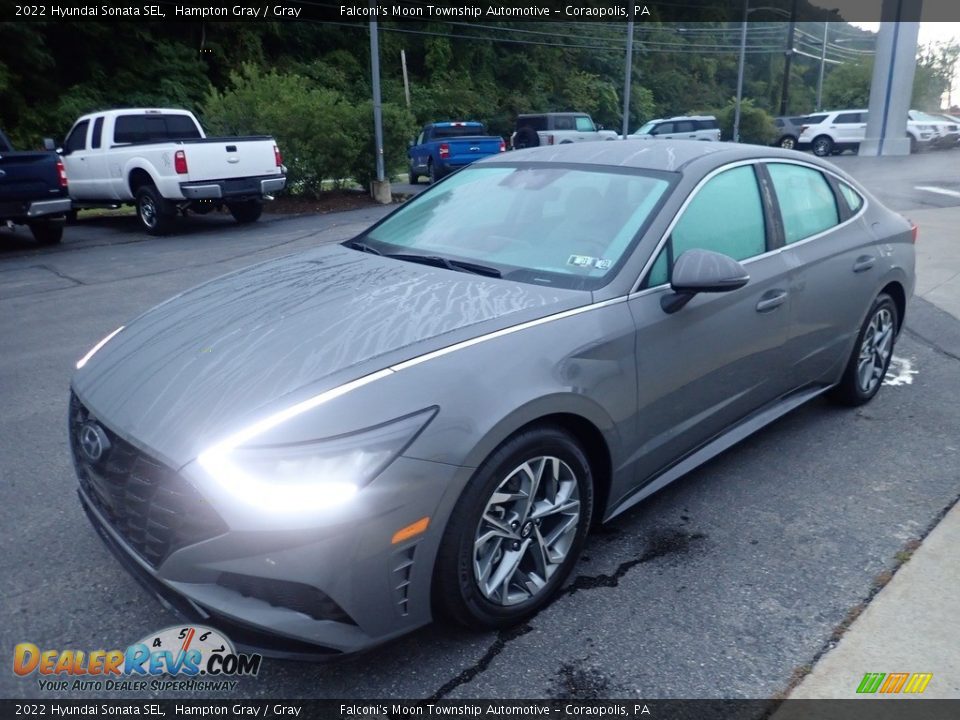 2022 Hyundai Sonata SEL Hampton Gray / Gray Photo #6