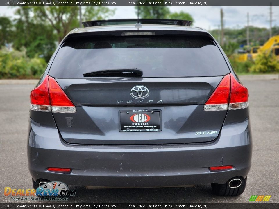 2012 Toyota Venza XLE AWD Magnetic Gray Metallic / Light Gray Photo #6