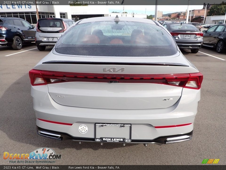 2023 Kia K5 GT-Line Wolf Gray / Black Photo #7