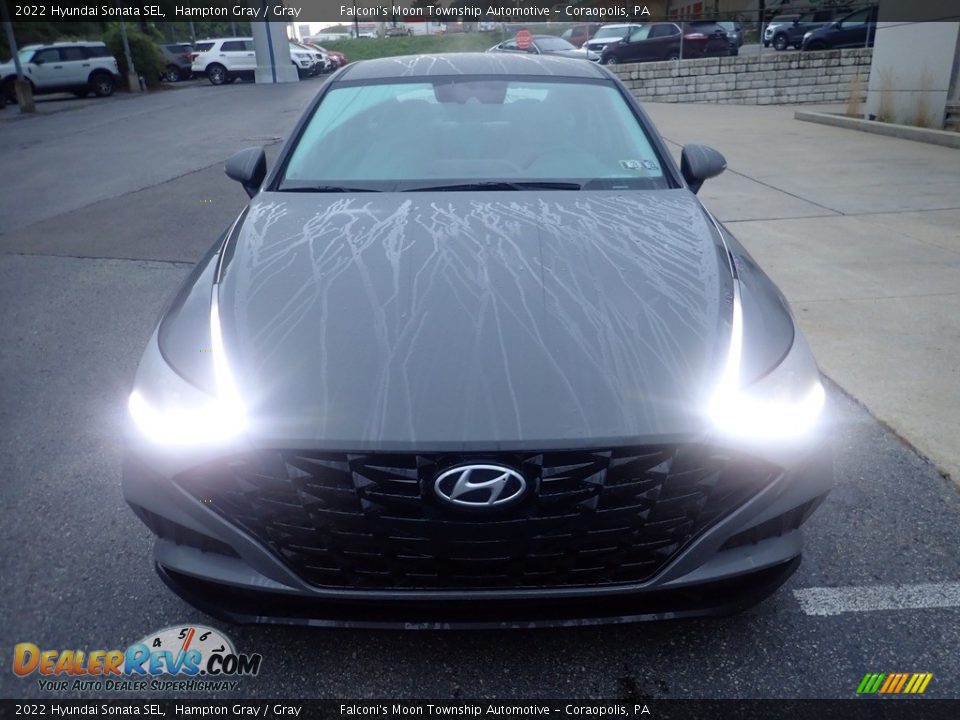 2022 Hyundai Sonata SEL Hampton Gray / Gray Photo #7