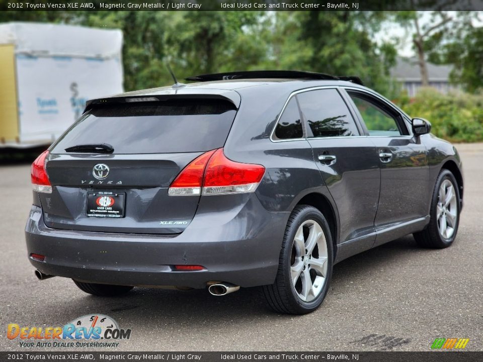 2012 Toyota Venza XLE AWD Magnetic Gray Metallic / Light Gray Photo #7