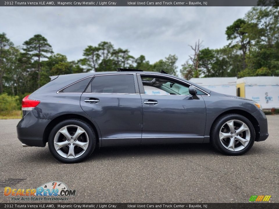 2012 Toyota Venza XLE AWD Magnetic Gray Metallic / Light Gray Photo #8