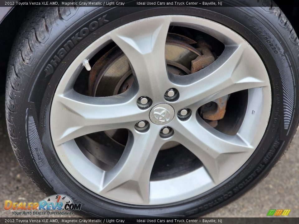 2012 Toyota Venza XLE AWD Magnetic Gray Metallic / Light Gray Photo #9