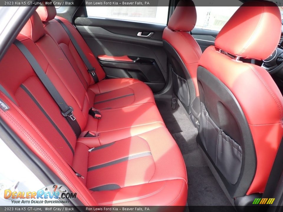 2023 Kia K5 GT-Line Wolf Gray / Black Photo #10