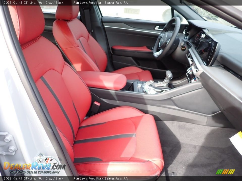 2023 Kia K5 GT-Line Wolf Gray / Black Photo #11