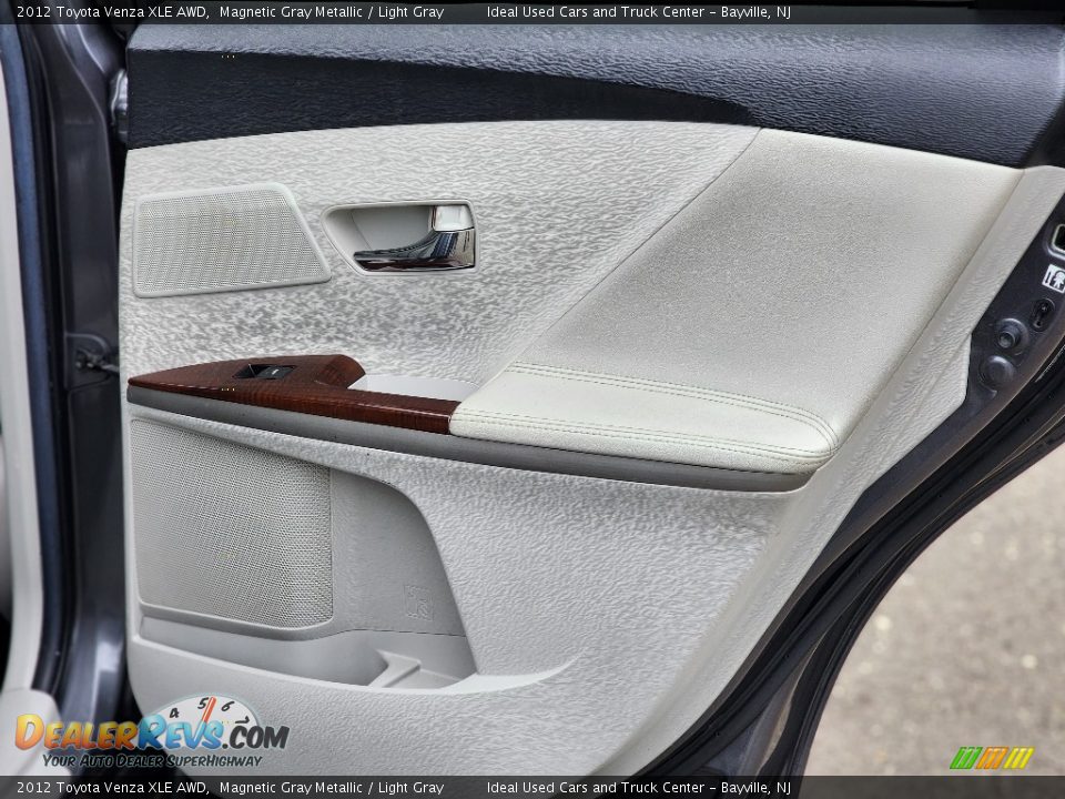 2012 Toyota Venza XLE AWD Magnetic Gray Metallic / Light Gray Photo #13