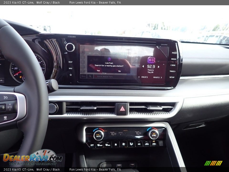 2023 Kia K5 GT-Line Wolf Gray / Black Photo #16