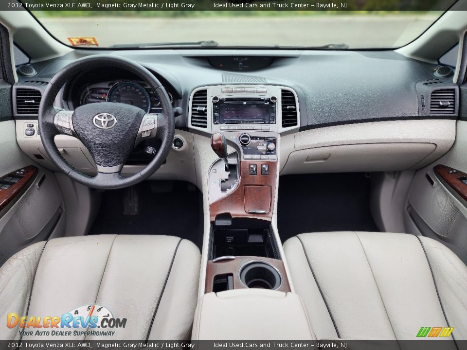 2012 Toyota Venza XLE AWD Magnetic Gray Metallic / Light Gray Photo #15