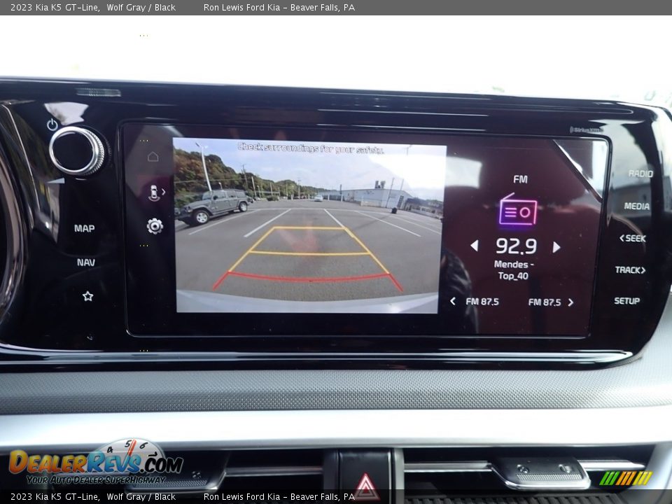 2023 Kia K5 GT-Line Wolf Gray / Black Photo #18