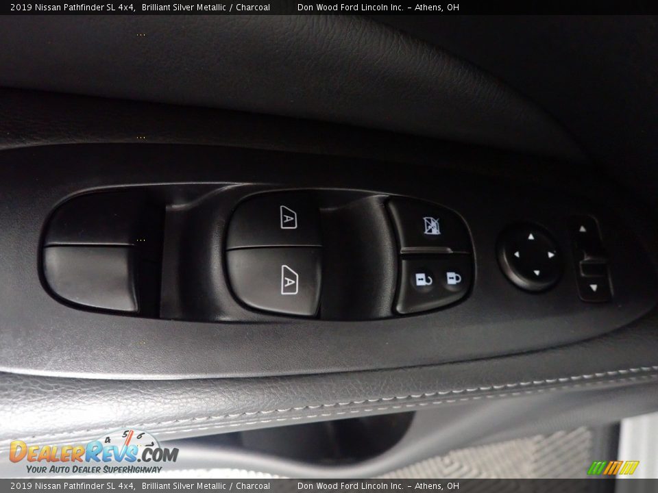 2019 Nissan Pathfinder SL 4x4 Brilliant Silver Metallic / Charcoal Photo #21