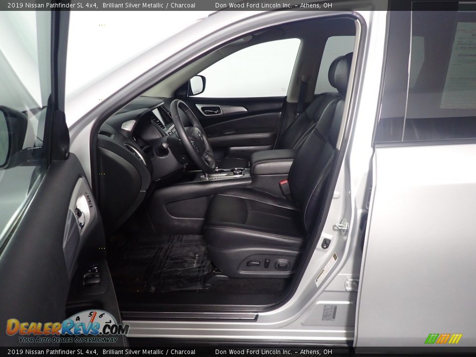 2019 Nissan Pathfinder SL 4x4 Brilliant Silver Metallic / Charcoal Photo #22