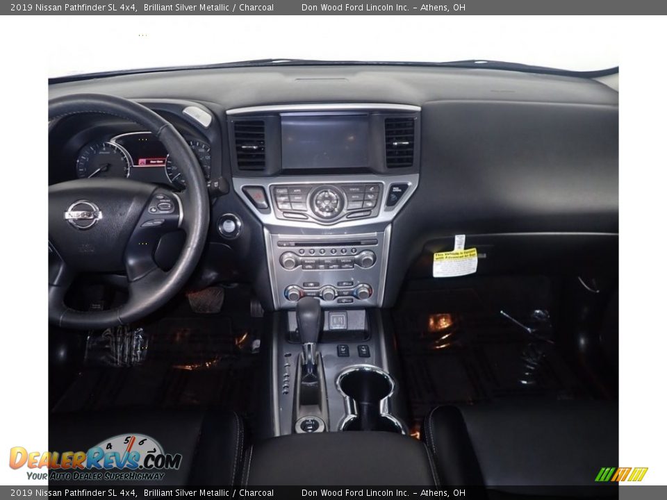 2019 Nissan Pathfinder SL 4x4 Brilliant Silver Metallic / Charcoal Photo #25