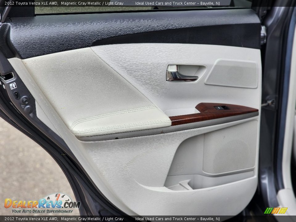 2012 Toyota Venza XLE AWD Magnetic Gray Metallic / Light Gray Photo #23