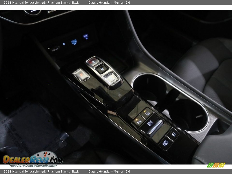 2021 Hyundai Sonata Limited Phantom Black / Black Photo #16