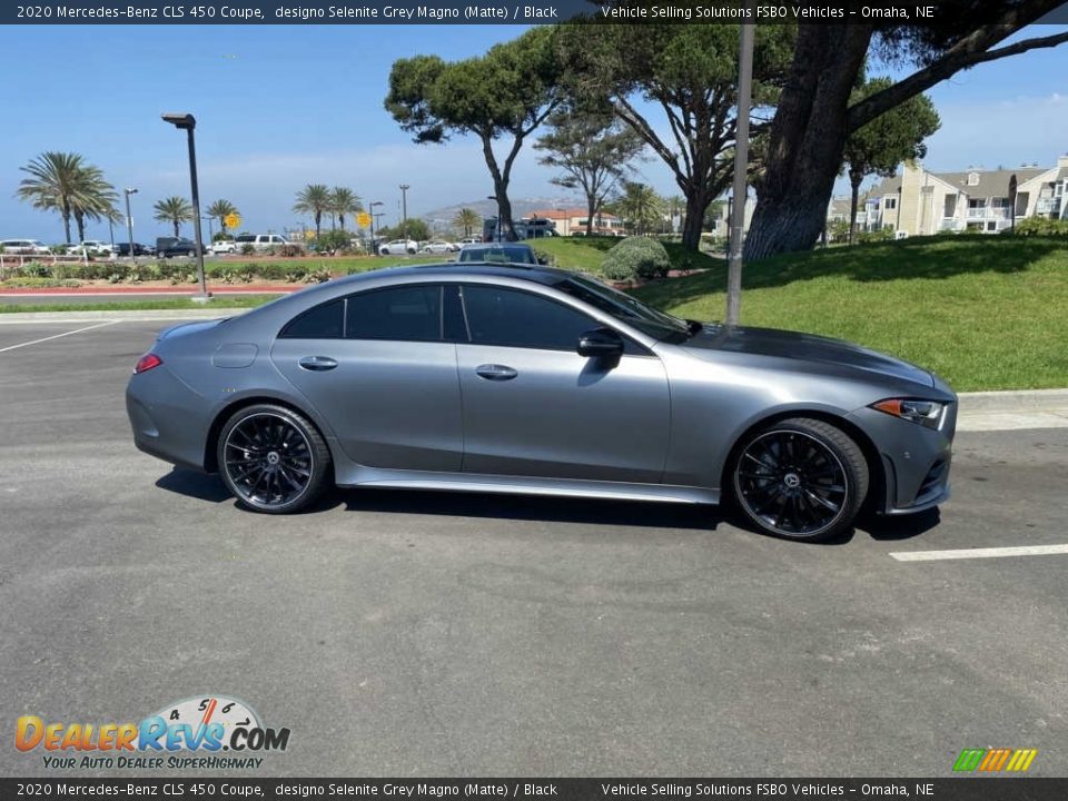 2020 Mercedes-Benz CLS 450 Coupe designo Selenite Grey Magno (Matte) / Black Photo #3