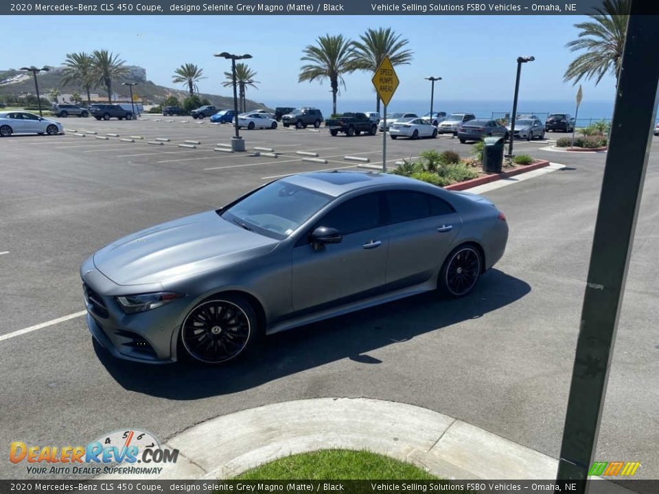 2020 Mercedes-Benz CLS 450 Coupe designo Selenite Grey Magno (Matte) / Black Photo #4