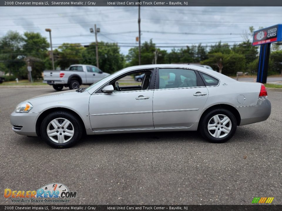 2008 Chevrolet Impala LS Silverstone Metallic / Gray Photo #4