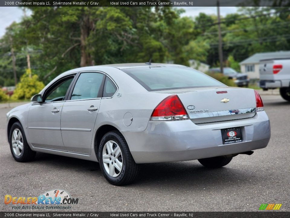 2008 Chevrolet Impala LS Silverstone Metallic / Gray Photo #5