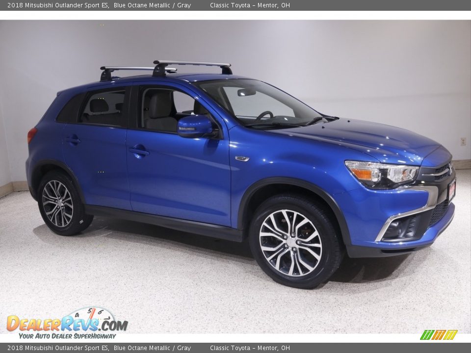 Blue Octane Metallic 2018 Mitsubishi Outlander Sport ES Photo #1